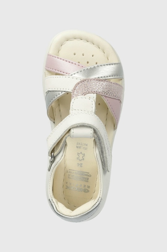 Dětské sandály Geox bílá B021YD.085NF.24.27