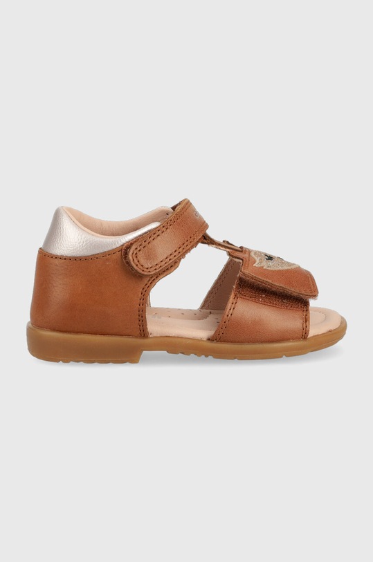 Dětské sandály Geox B3521B.0CL54.24.27 hnědá SS23