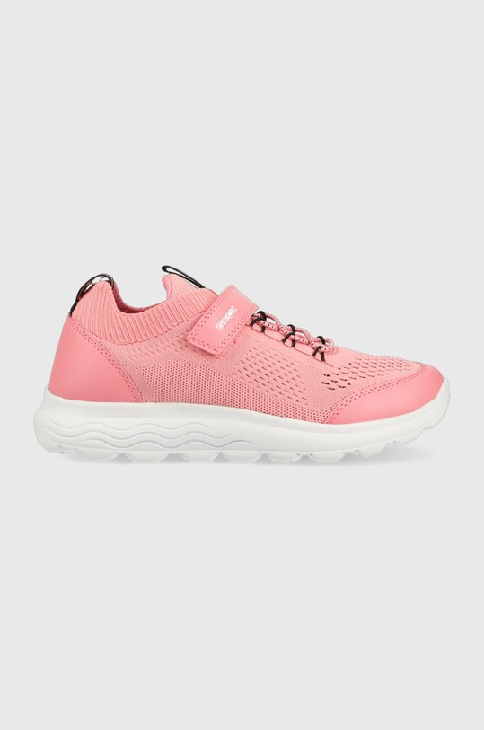 Dětské sneakers boty Geox imitace kůže oranžová J26GYB.06KBC.36.39.PPYX