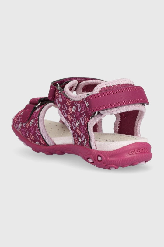 DÍVKA Dětské sandály Geox J35GRD.0CE15.28.35.PPYX fialová