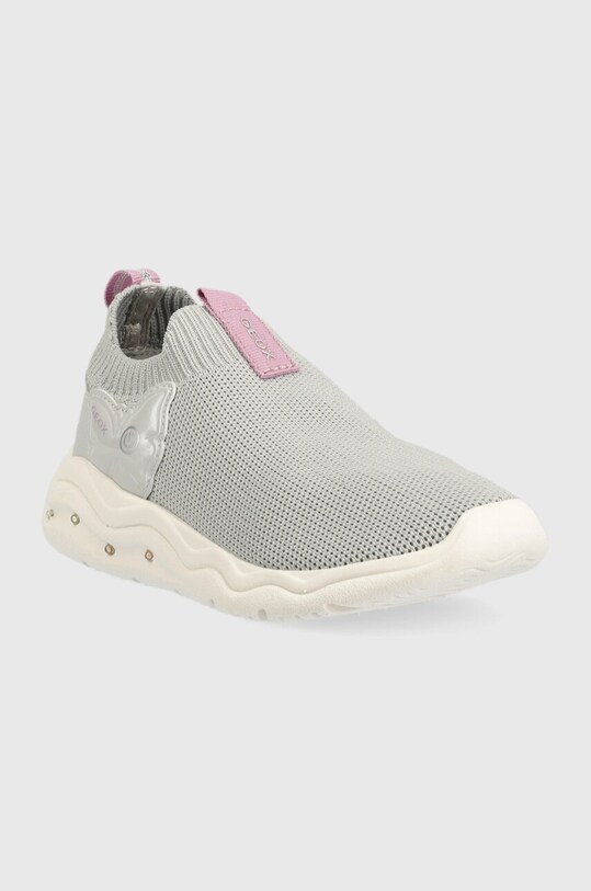 Geox sneakersy dziecięce J35GUB.06KBC.28.31.PPYX szary SS23