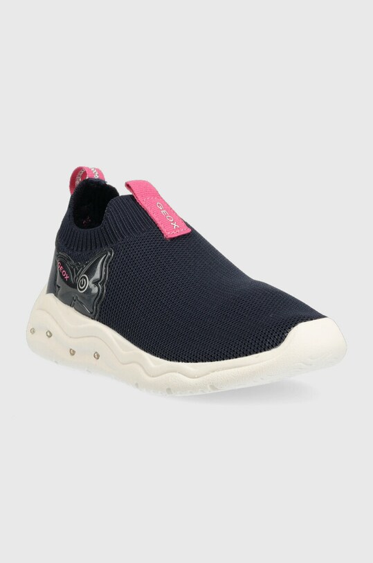 Dětské sneakers boty Geox J35GUB.06KBC.28.31.PPYX námořnická modř SS23