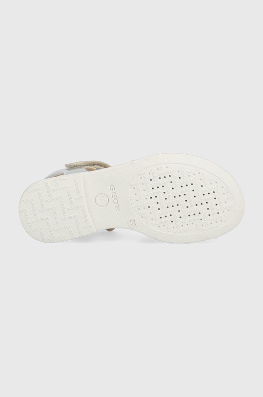 Geox sandały dziecięce J5235D.0HINF.28.35.PPYX srebrny