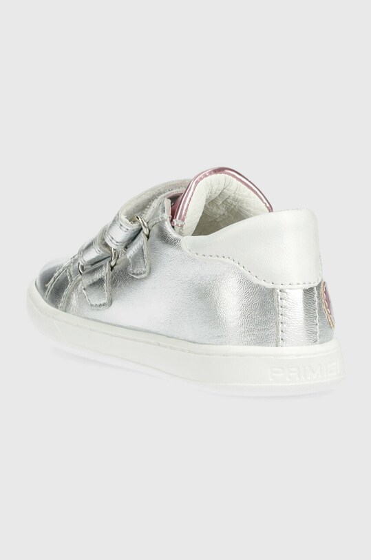Dziewczynka Primigi sneakersy skórzane dziecięce 3903022 srebrny