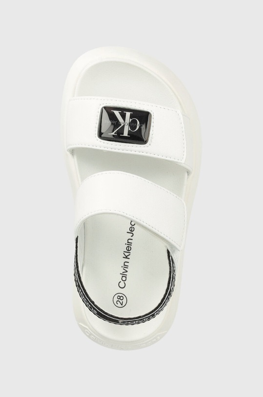 Детски сандали Calvin Klein Jeans бял V3A2.80508