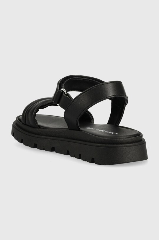 Dziewczynka Calvin Klein Jeans sandały dziecięce V4A2.80512 czarny