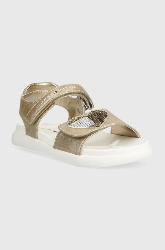 Παιδικά σανδάλια Tommy Hilfiger T1A2.32752.24.32 χρυσαφί SS23