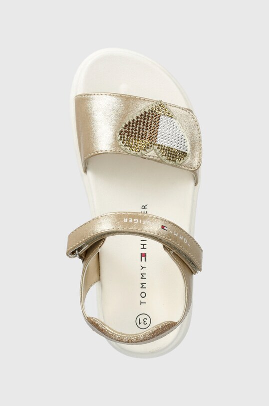 Παιδικά σανδάλια Tommy Hilfiger χρυσαφί T1A2.32752.24.32