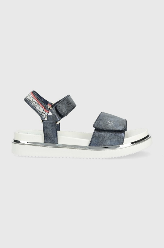 Tommy Hilfiger sandały dziecięce imitacja skóry licowej granatowy T3A2.32760