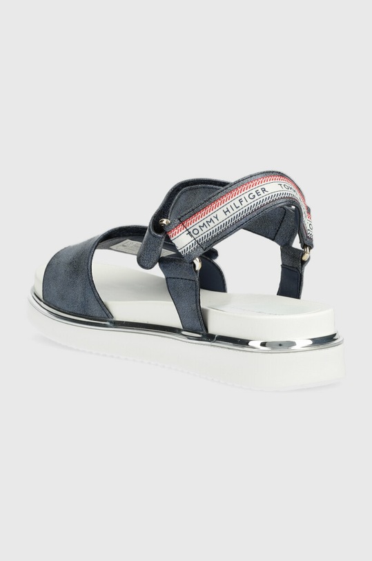 Dziewczynka Tommy Hilfiger sandały dziecięce T3A2.32760 granatowy