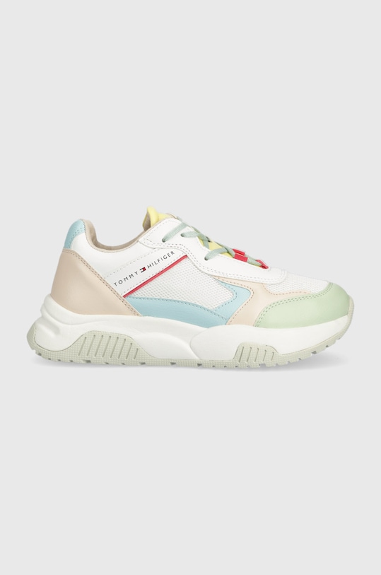 Tommy Hilfiger sneakersy dziecięce imitacja skóry licowej multicolor T3A9.32740.35.40