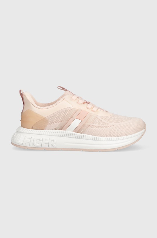 Dětské sneakers boty Tommy Hilfiger textilní růžová T3A9.32747.35.40
