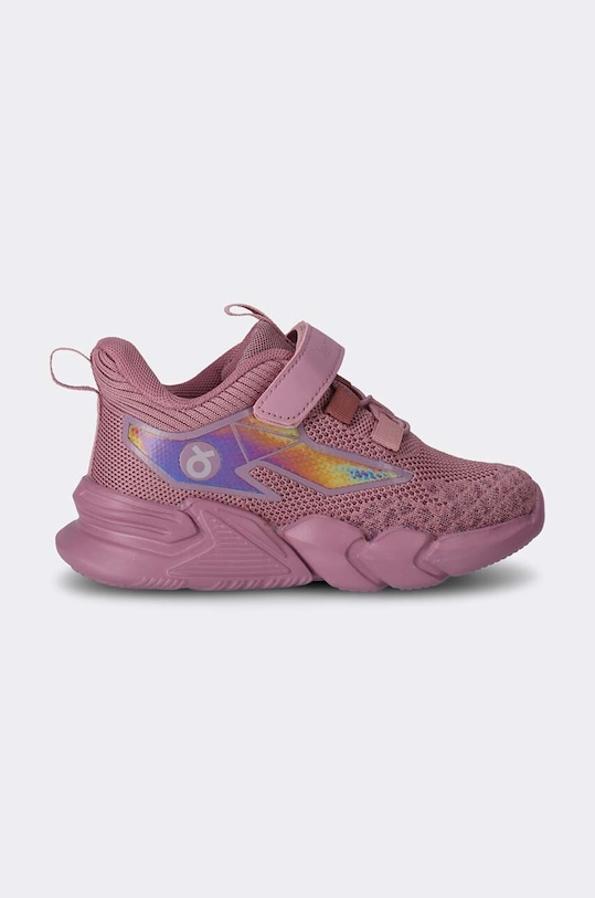 Lemon Explore sneakersy dziecięce imitacja skóry licowej różowy WL3204105SHG