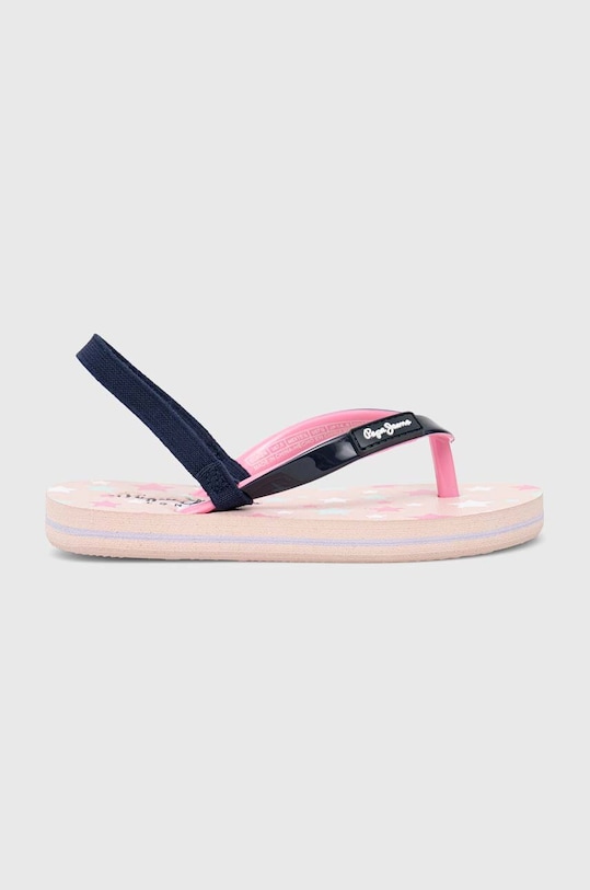 Pepe Jeans sandały dziecięce syntetyczny granatowy PGS70059
