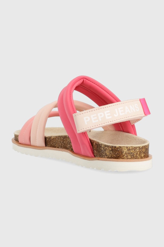 Момиче Детски сандали Pepe Jeans Berlin Cloud PGS90196 розов