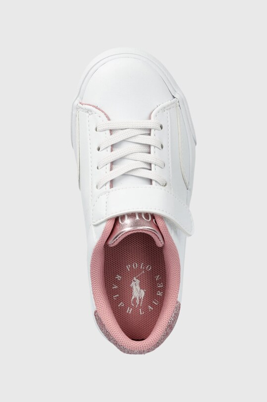 Polo Ralph Lauren sneakers pentru copii alb RF104102.27.34