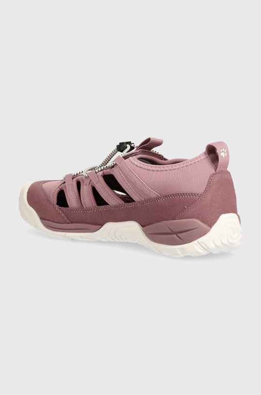 Dziewczynka Jack Wolfskin sandały dziecięce VILI SANDAL K 4056881.34.40.New różowy