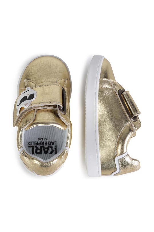 Karl Lagerfeld sneakersy skórzane dziecięce Z09005.28.30