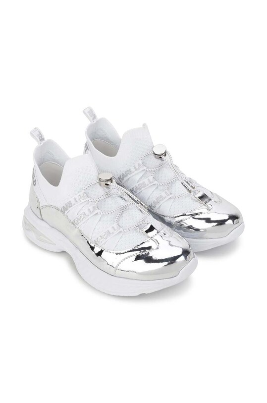 Karl Lagerfeld sneakers pentru copii textil alb Z19108