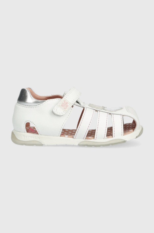 Garvalin sandały skórzane dziecięce biały 232310.24.27