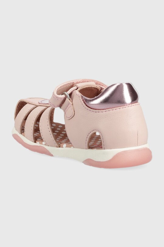 Fete Garvalin sandale din piele pentru copii 232310.24.27 roz