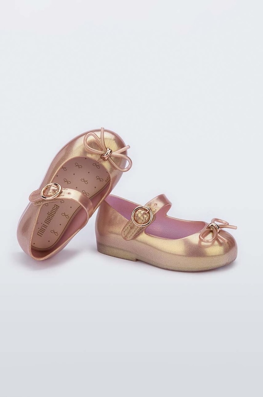 Παιδικές μπαλαρίνες Melissa Planet friendly χρυσαφί M.32803