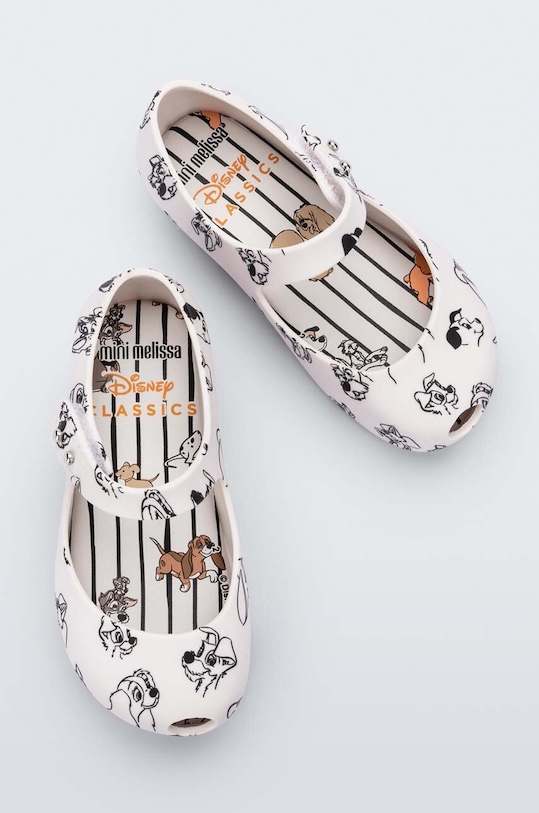 Melissa baleriny dziecięce x Disney Planet friendly biały M.33753