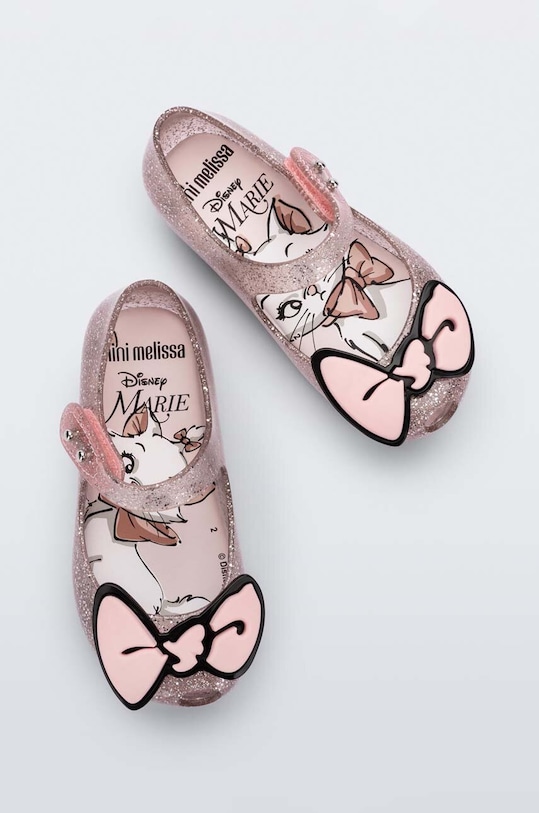 Melissa balerini copii x Disney Planet friendly argintiu M.33753