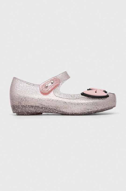 Дівчинка Дитячі балетки Melissa x Disney M.33753 срібний