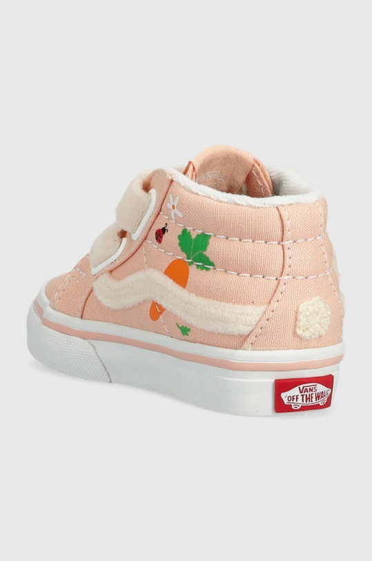 DÍVKA Dětské tenisky Vans SK8 Mid Reissue V Rabbit GARD PCHDS VN0007Q4BM01 oranžová