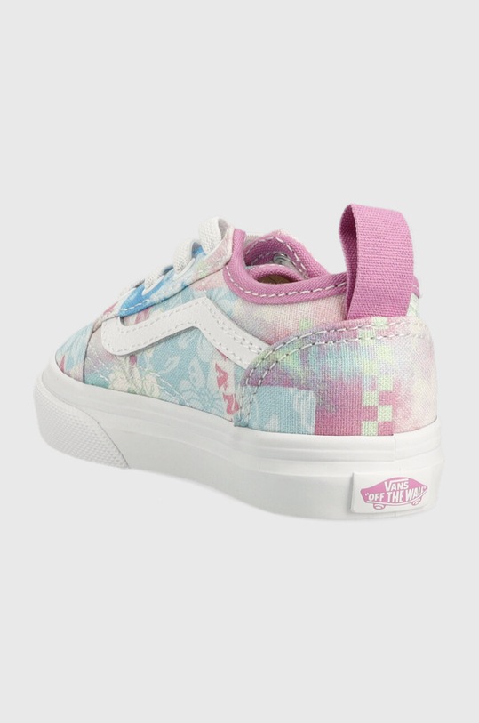 Dziewczynka Vans tenisówki dziecięce Old Skool Elastic Lace Ta SUNN MDGRE VN0007Q66GL1 multicolor
