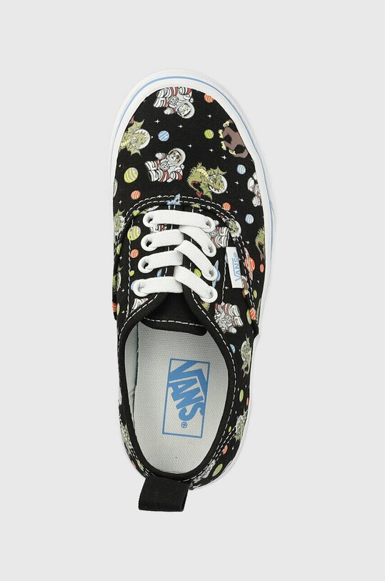 Vans tenisówki dziecięce UY Authentic Elastic GLOW BLKBU czarny VN0A4BUSY611
