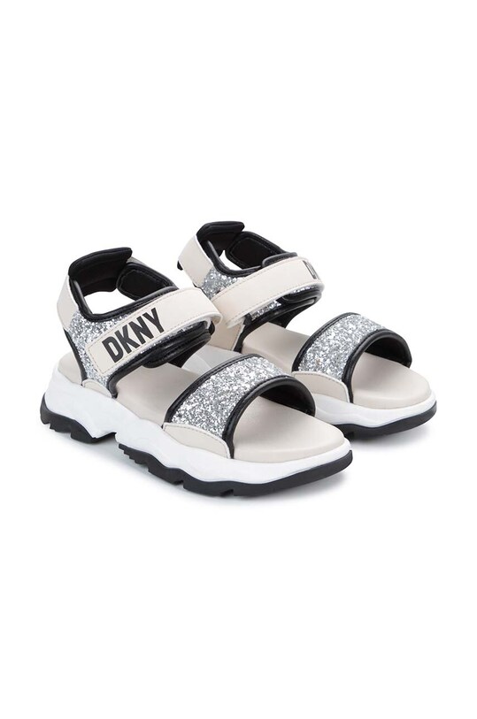 Детски сандали Dkny изкуствена кожа сив D39101.36.39