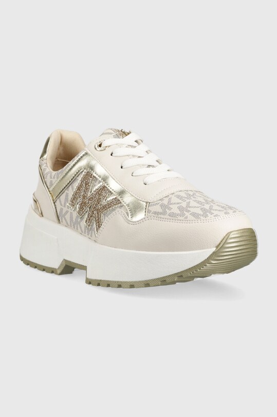 Michael Kors sneakers pentru copii MK100678 bej SS23