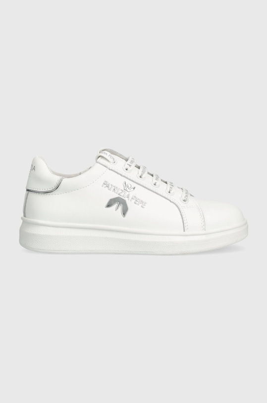 Kožené tenisky Patrizia Pepe Girl biela PPJ210.31.34