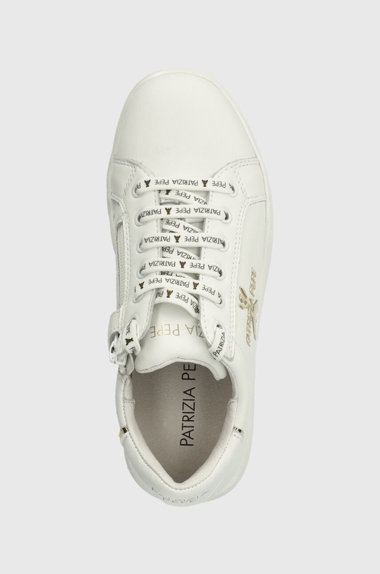 Patrizia Pepe Girl bőr sportcipő fehér PPJ210.31.34