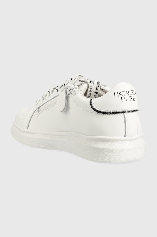 Obuwie Patrizia Pepe Girl sneakersy skórzane PPJ210.31.34 biały