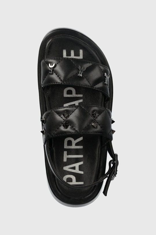 Дитячі сандалі Patrizia Pepe чорний PPJ225.30.34