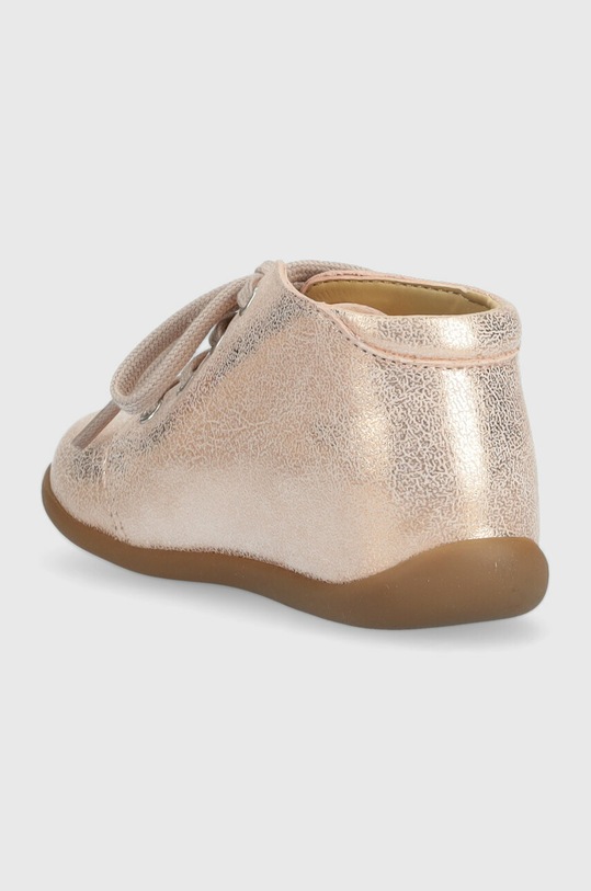 Дівчинка Дитячі шкіряні туфлі Pom D'api O1AFAT04R4.18.23 рожевий