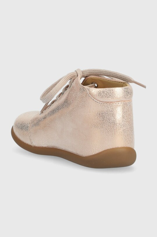 Dievča Detské kožené poltopánky Pom D'api O1AFAT04R4.24.25 ružová