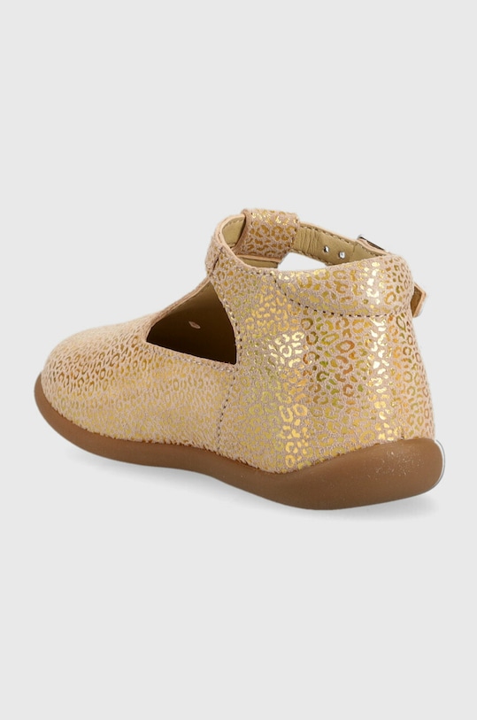 Fete Pom D'api incaltaminte din piele pentru copii O1ALAU0405.24.25 portocaliu