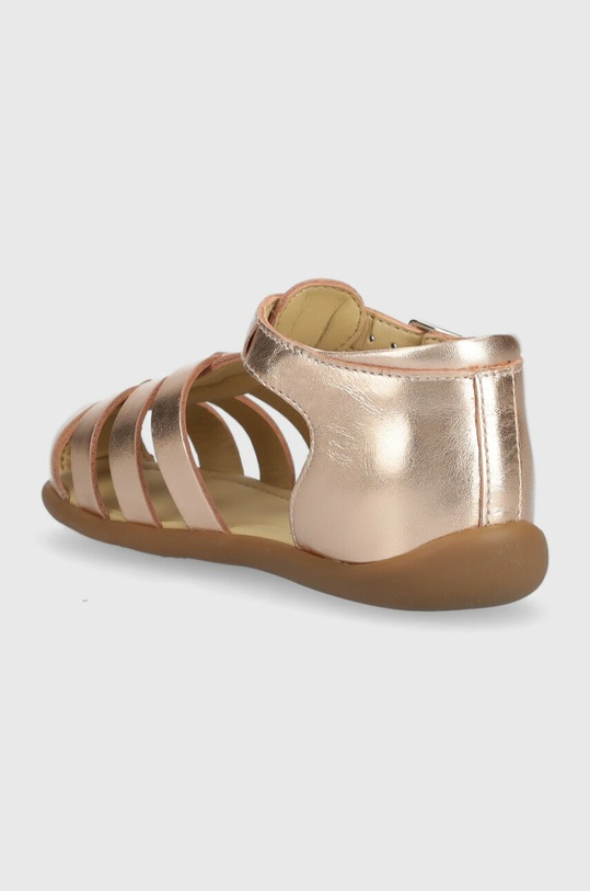 DÍVKA Dětské kožené sandály Pom D'api O1AOAB0401.24.25 růžová