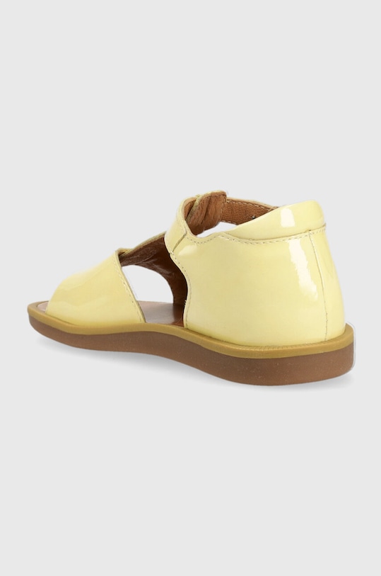 Fete Pom D'api sandale din piele pentru copii O1DEAG0404.24.27 galben