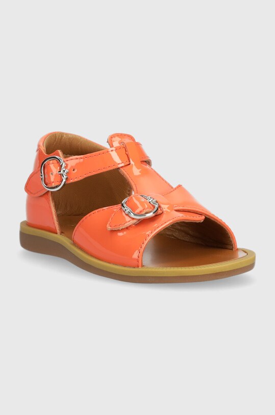 Pom D'api sandale din piele pentru copii O1DEAG0405.19.23 portocaliu SS23