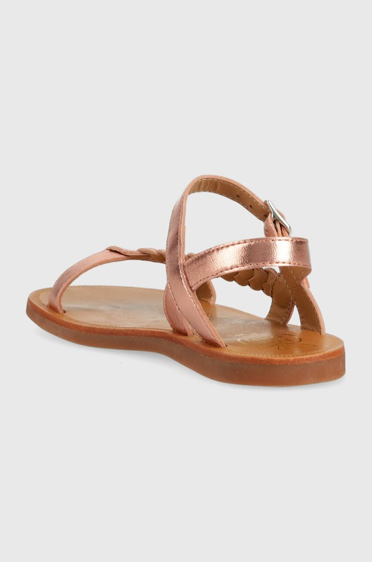 Fete Pom D'api sandale din piele pentru copii O1GBAB0402.31.34 roz