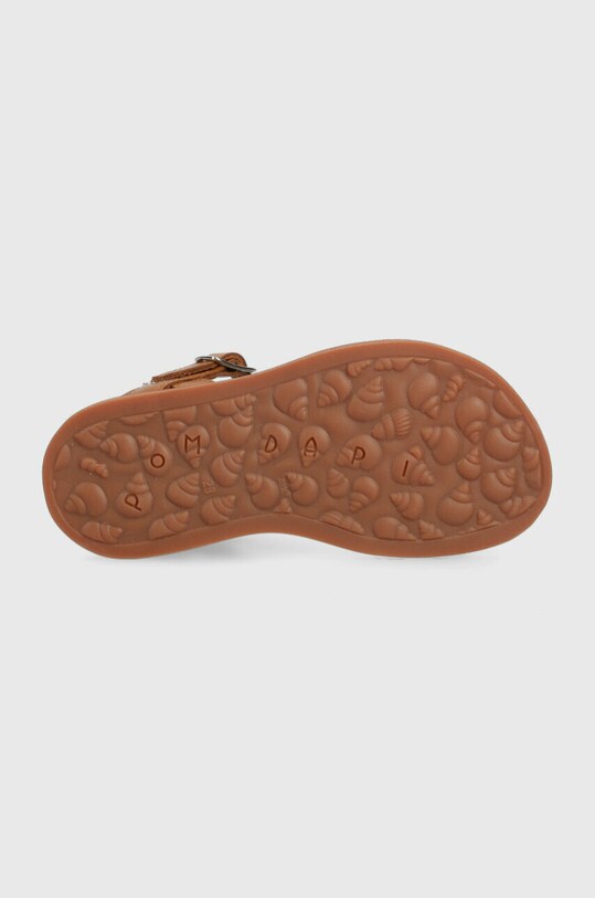 Pom D'api sandale din piele pentru copii O1GICR04R1.28.30 maro
