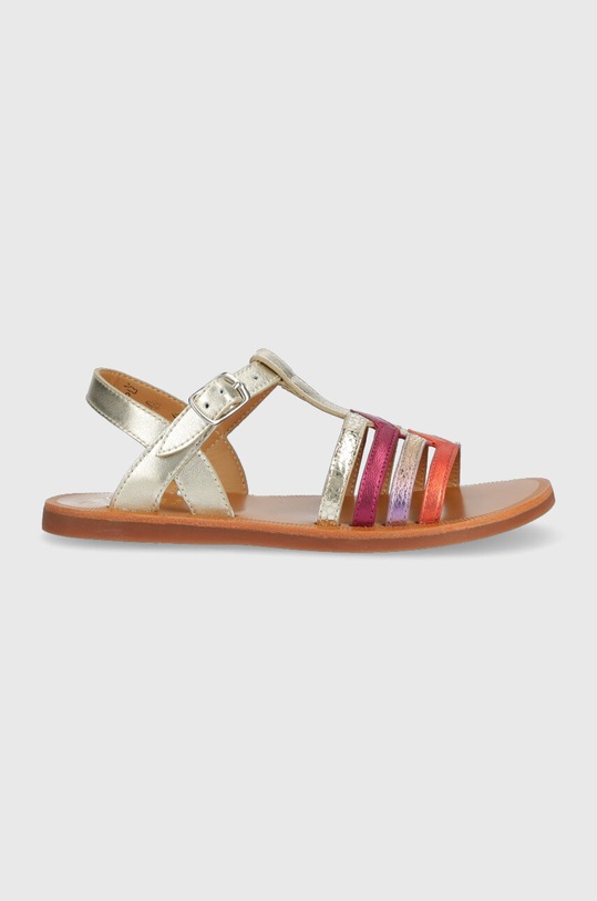 Pom D'api sandale din piele pentru copii multicolor O1GKAB0402.31.34