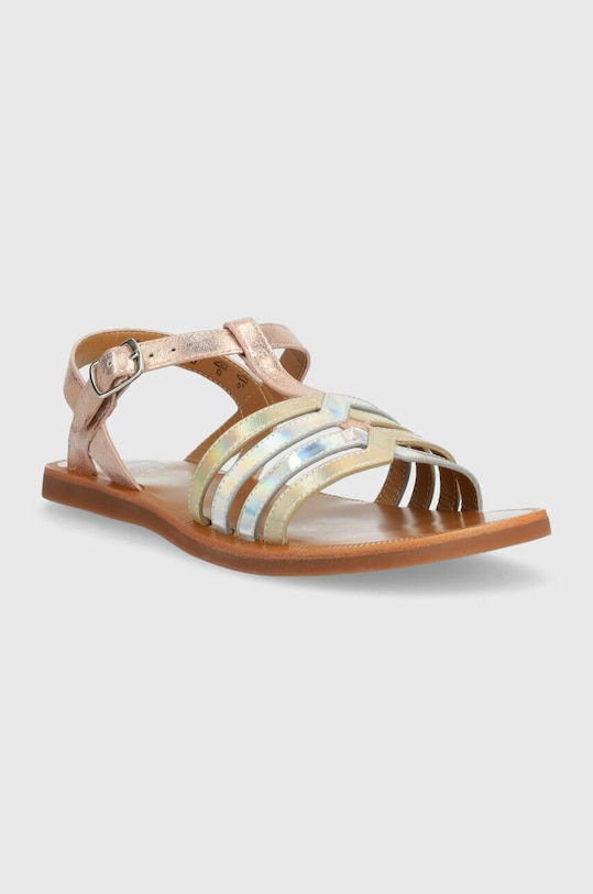 Pom D'api sandale din piele pentru copii O1GKBI0403.35.38 roz SS23