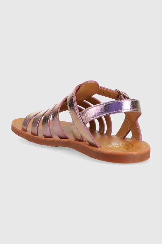 Fete Pom D'api sandale din piele pentru copii O1GYAO0402.31.34 violet