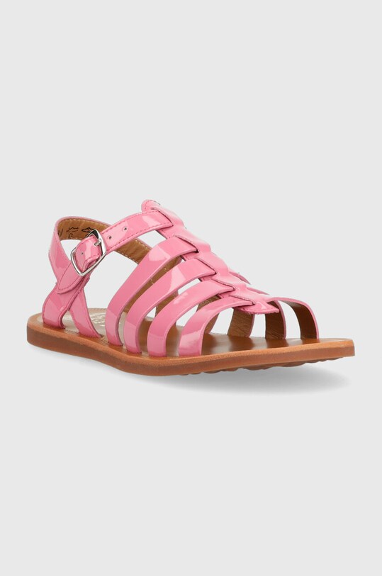 Pom D'api sandale din piele pentru copii O1GYAG0406.28.30 roz SS23